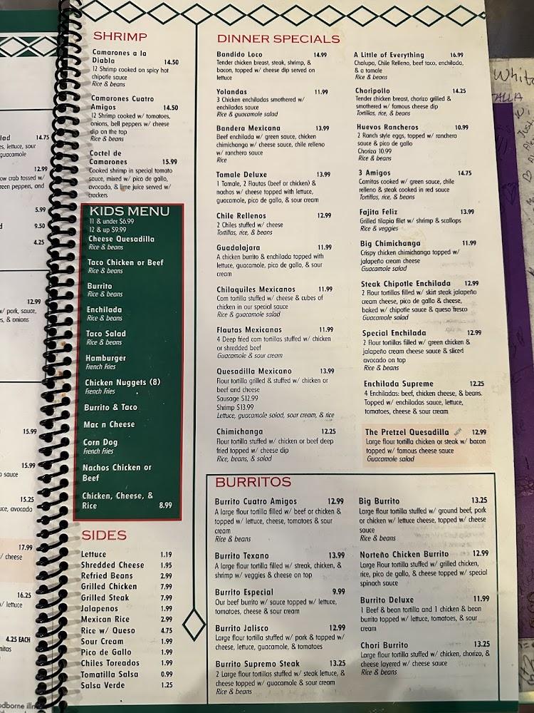 Cuatro Amigos Burrito